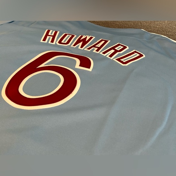 Majestic Authentic Philadelphia Phillies Ryan Howard Cooperstown Jersey Men’s XL - Picture 7 of 7